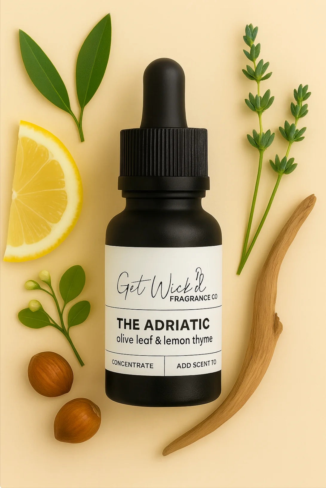 The Adriatic - Olive Leaf & Lemon Thyme