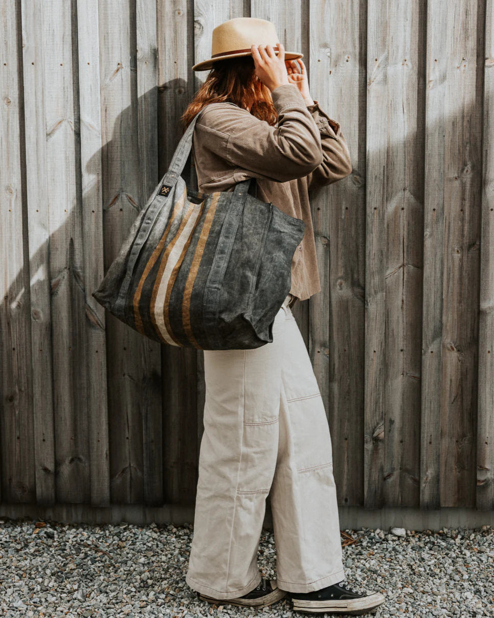 Pony Rider Road Tripper Tote Bag | Black