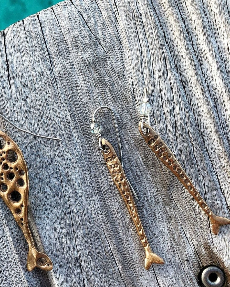 Pesci Che Volano Triglie Earrings