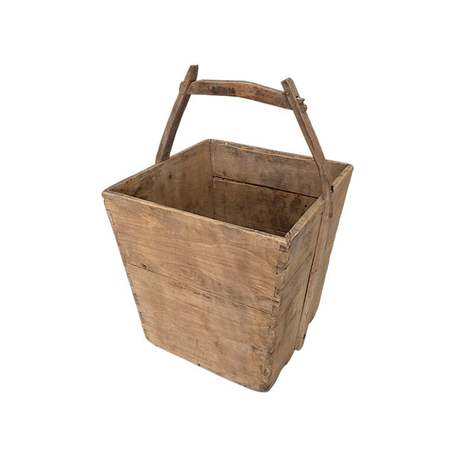 Chinese Wood Well Bucket