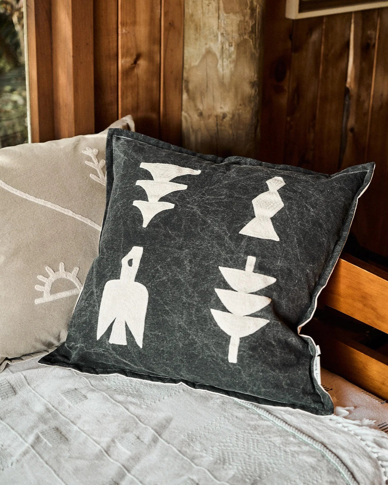 Pony Rider Elements Cushion | Black
