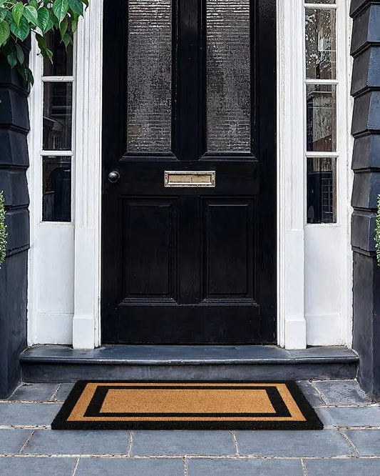 wicka | charterhouse doormat double black