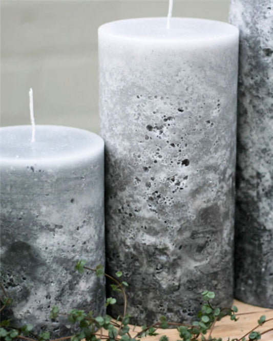 A Little Light Ombre Chapel Candle - Medium - Earth