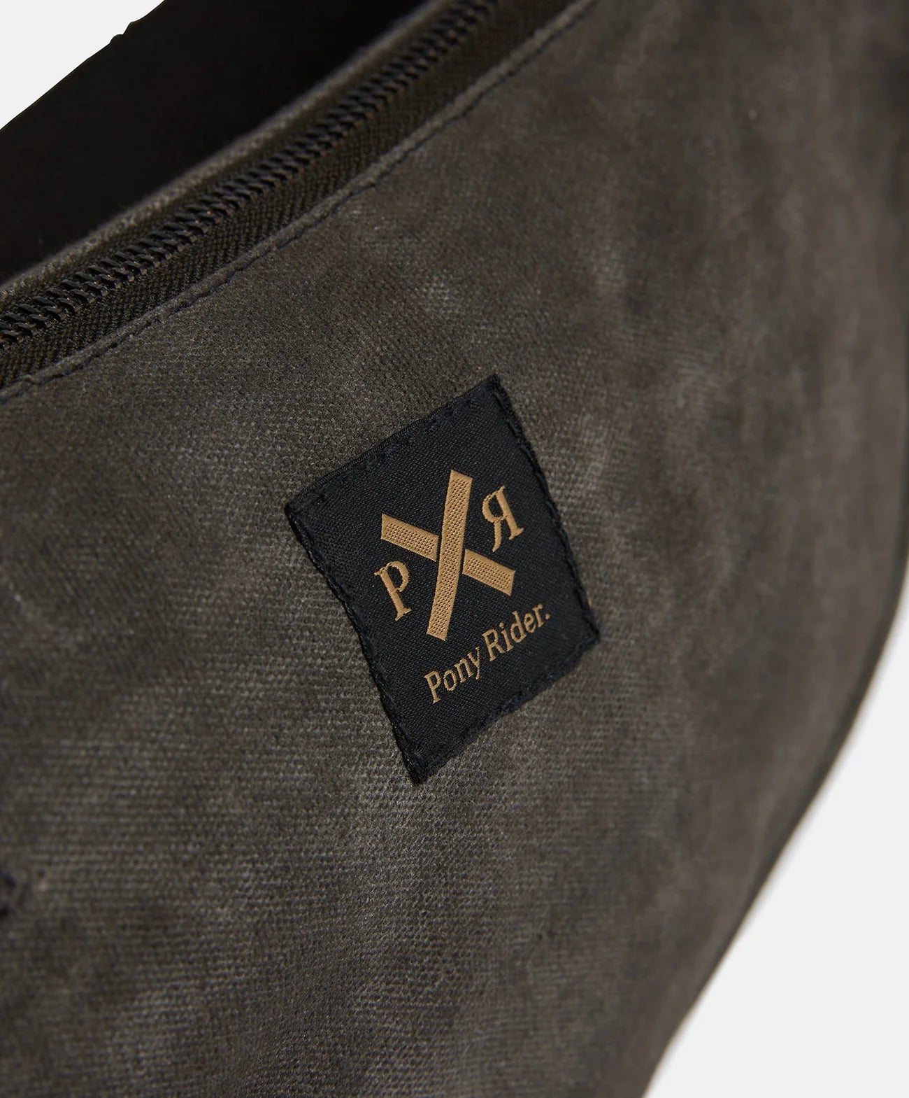 pony rider slow road shoulder bag | black