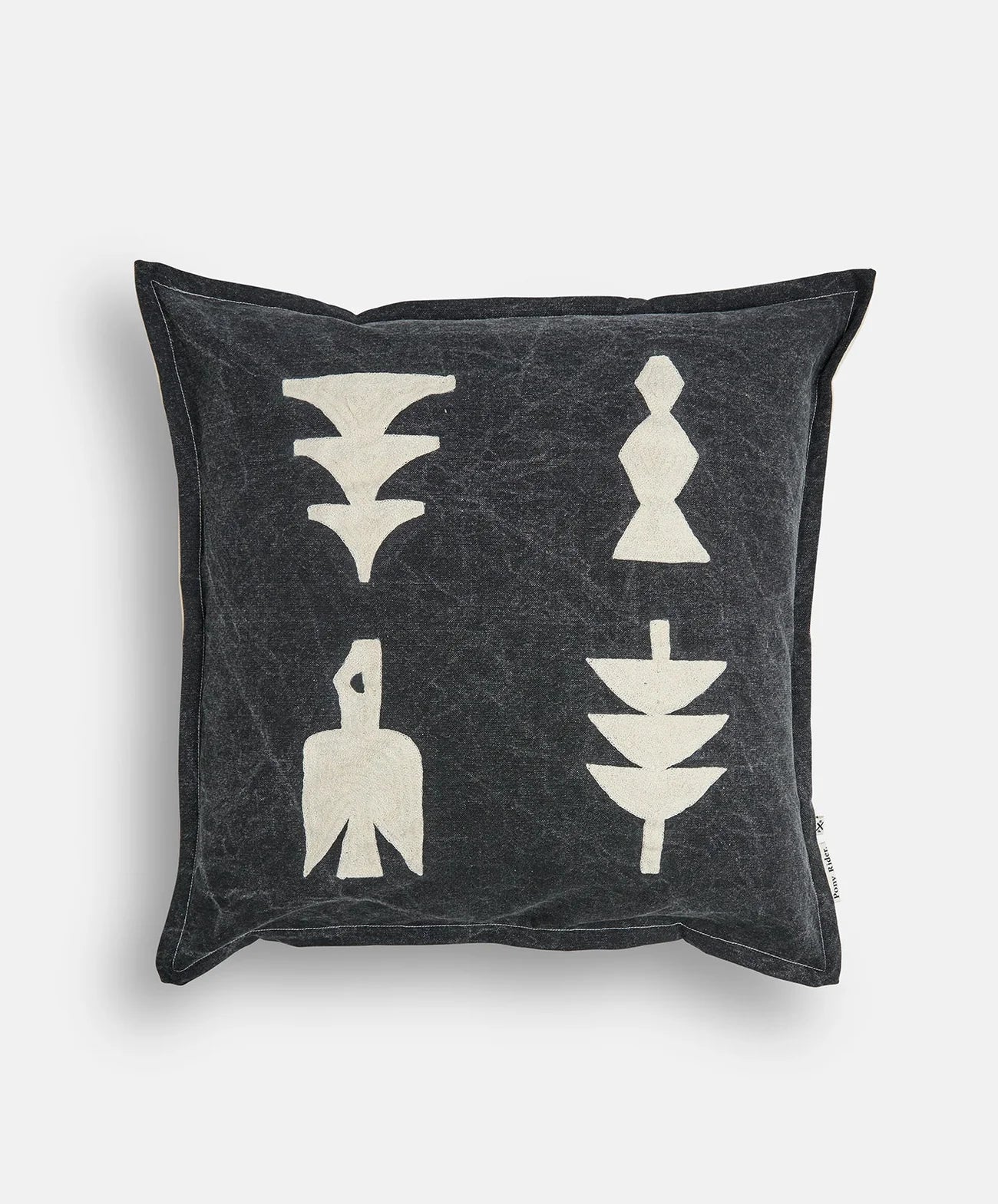 Pony Rider Elements Cushion | Black