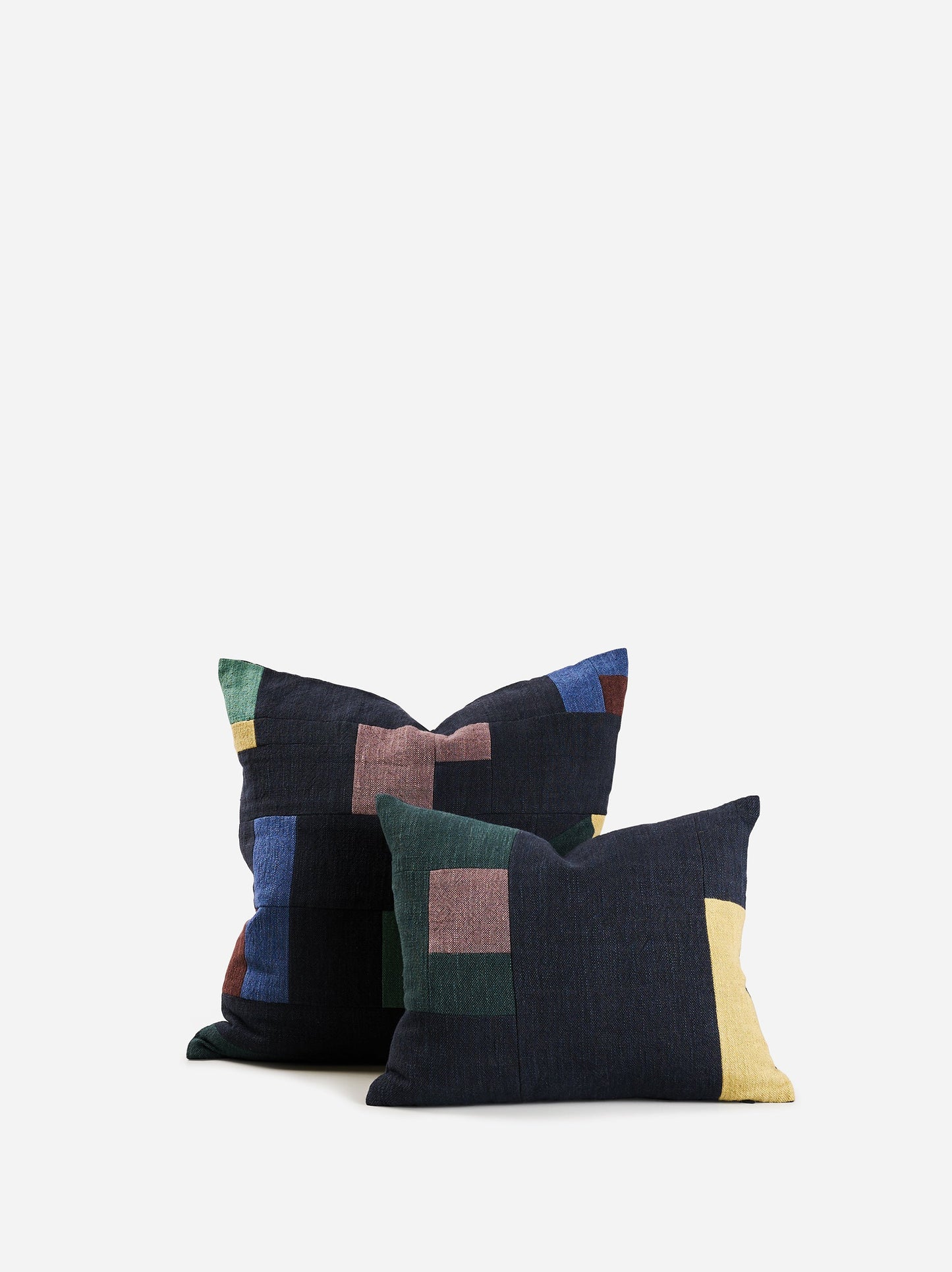 Build Cushion | Blue Black | Multi