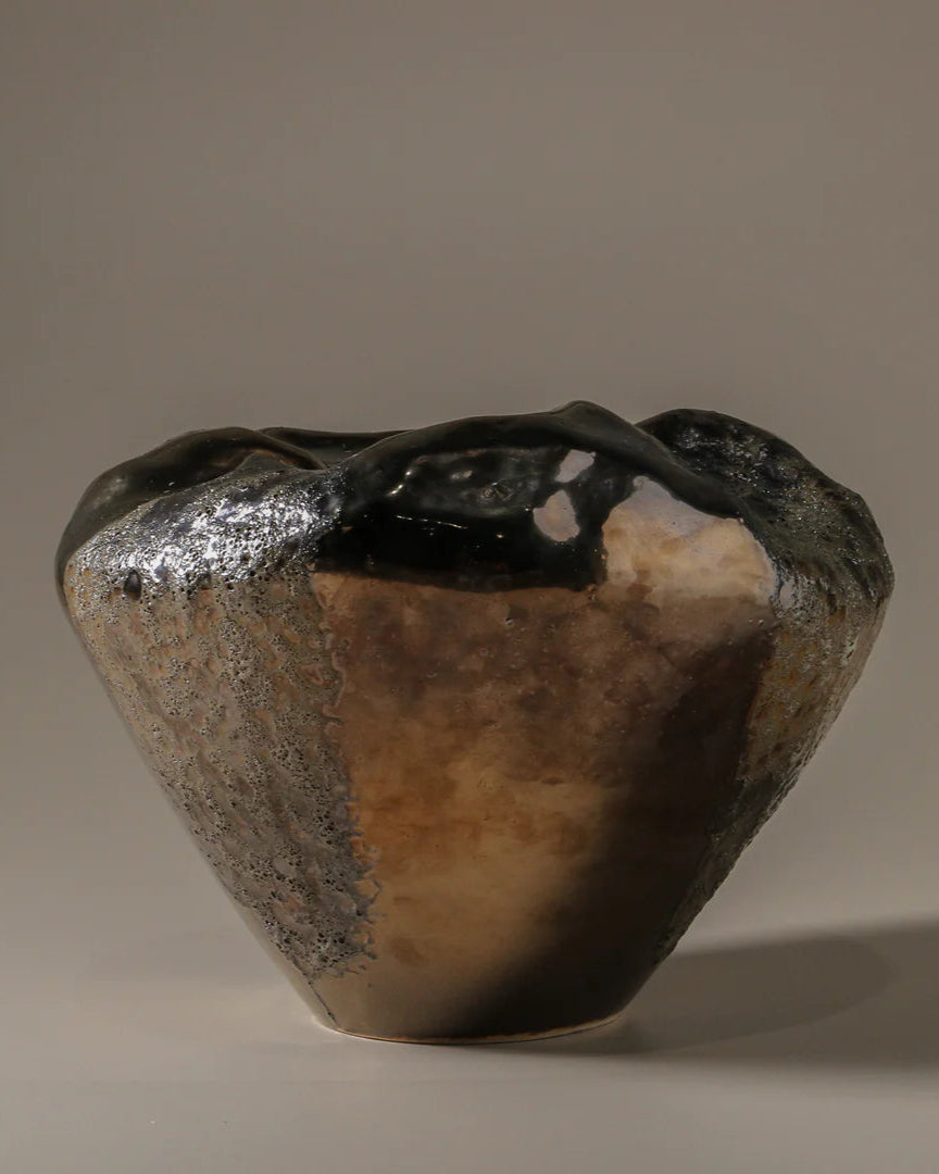 Indigo Love Cinder Vase