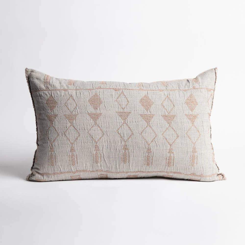 Kasumi Reversible Cushion | Soft Clay - Blue
