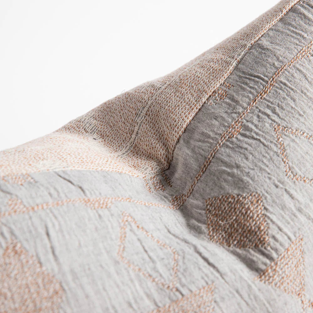 Kasumi Reversible Cushion | Soft Clay - Blue