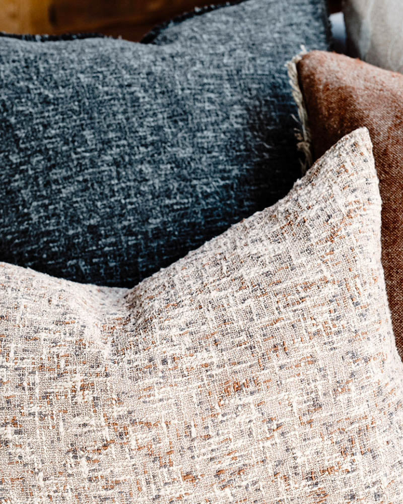 Ritchi Cushion | Clay - Midnight - Ivory