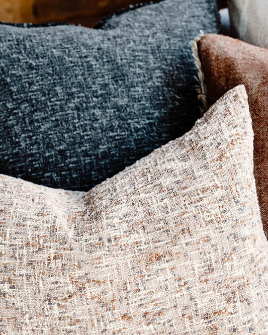 Ritchi Cushion | Clay - Midnight - Ivory