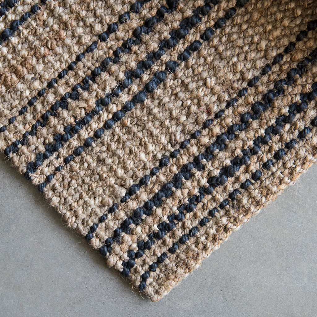 zebra home | smith stripe jute mat