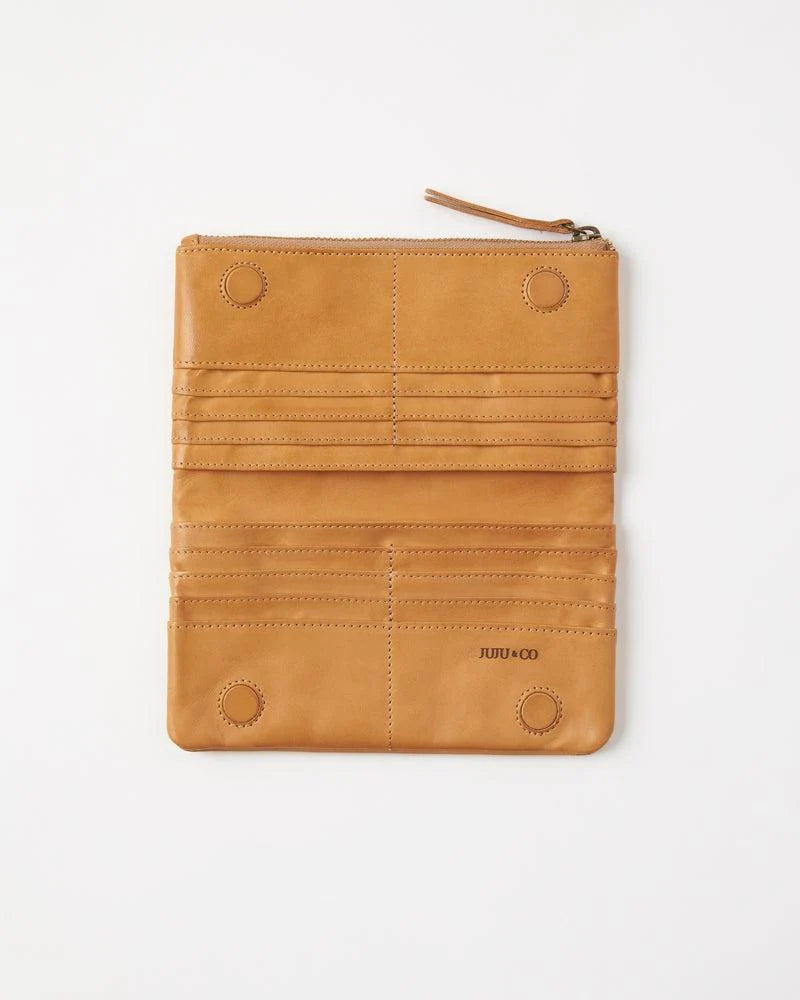 Juju & Co Capri Wallet - Large - Tan