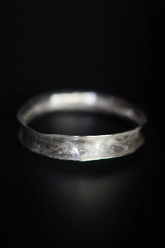 The Large Plain Silver Bracelet