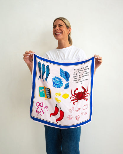 Angus The Label | Ti Amo Silk Scarf