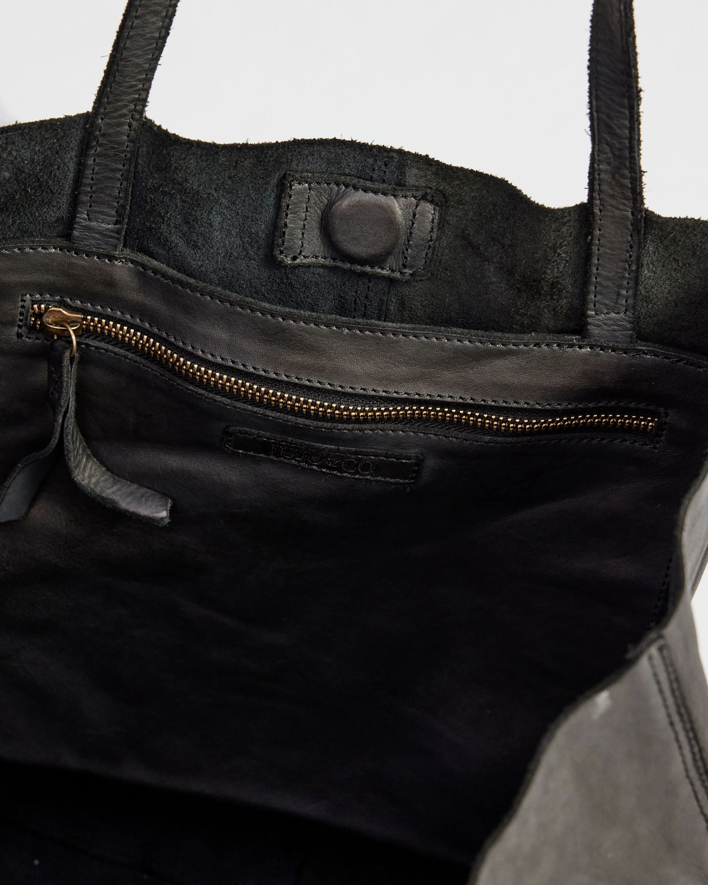 Juju & Co Unlined Tote - Black