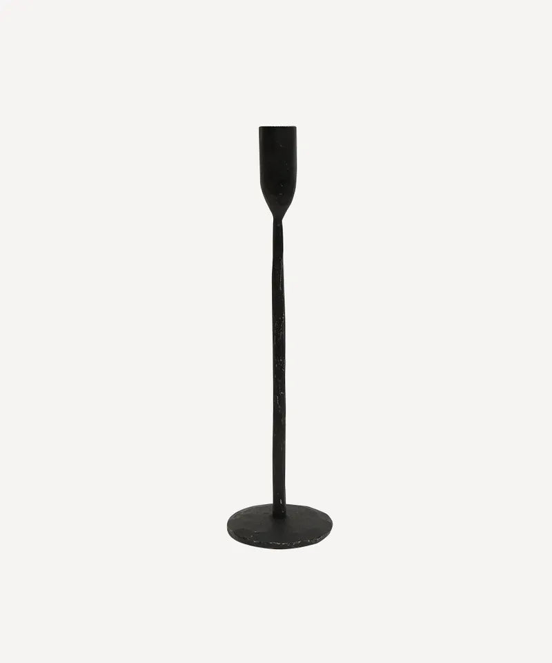 Dax Black Candleholder | Medium