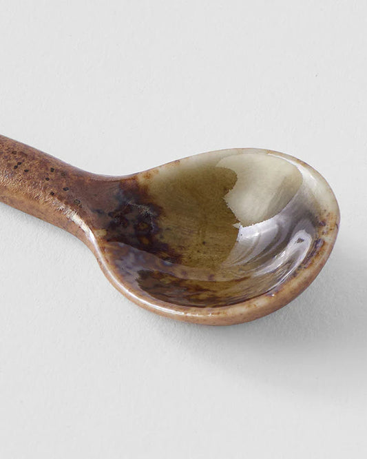 Made in Japan | spoon 12cm - shigaraki brown
