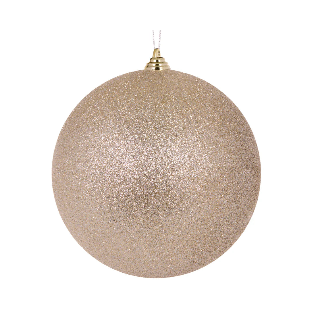 Champagne Glitter Bauble | 20cm