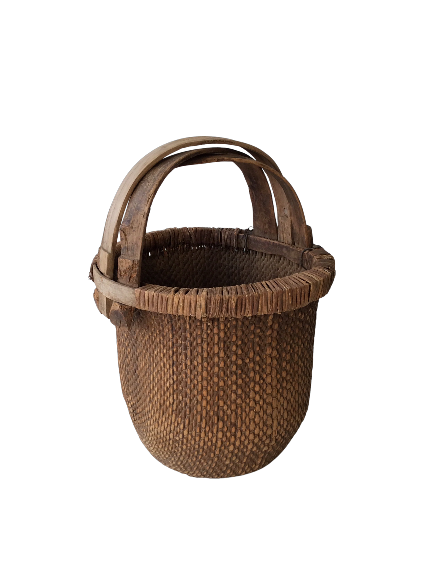 Vintage Chinese Basket With Handle