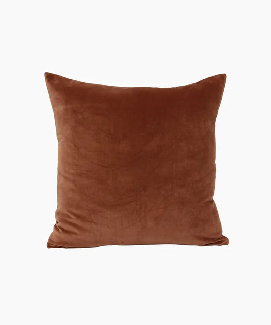 Velvet Cushion Cinnamon 50 x 50cm