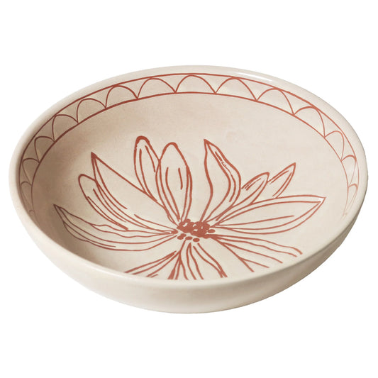 June's Daisy Bowl | Taupe