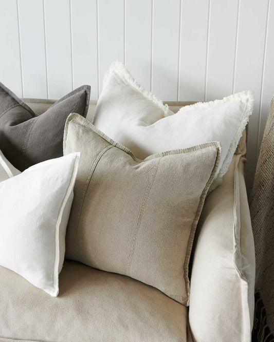 Luca Linen Cushion | Natural