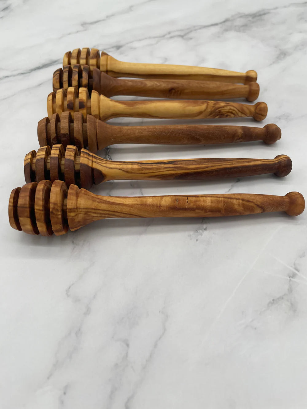 Greek Olive Wood Honey Spoon