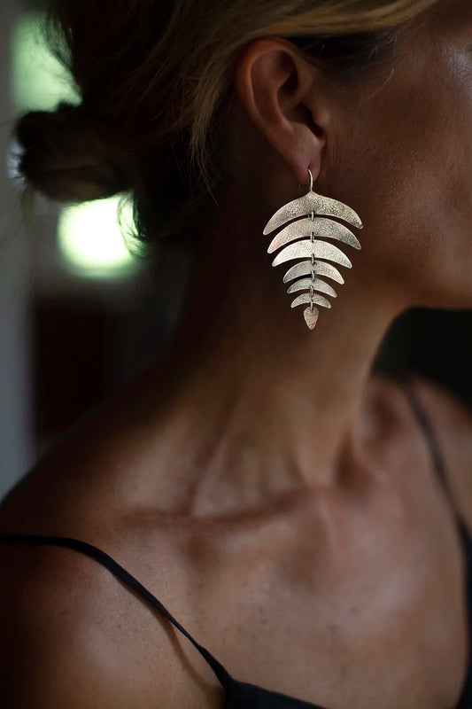 Karem Siiver Earings
