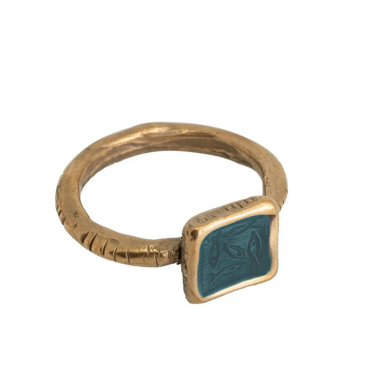 Laghetto Ring | Aqua | Small