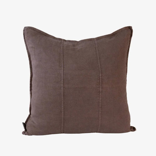 Luca Linen Cushion | Mink