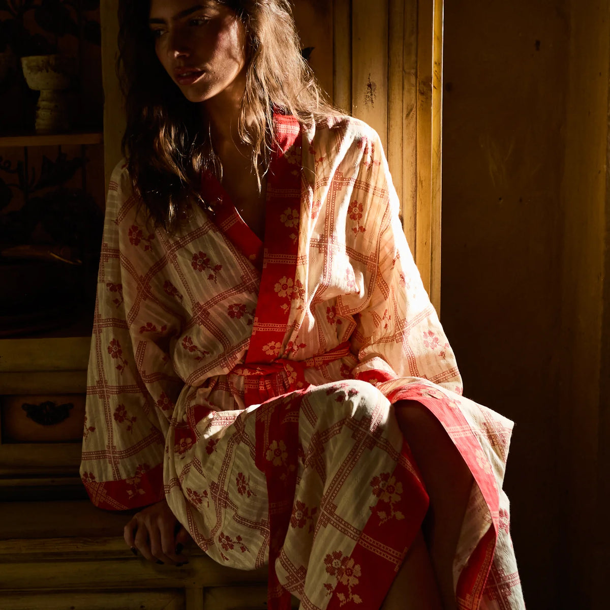 Bonny Bath Robe | Poppy