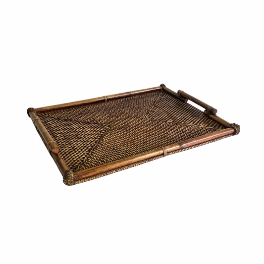 Rattan Serving Tray