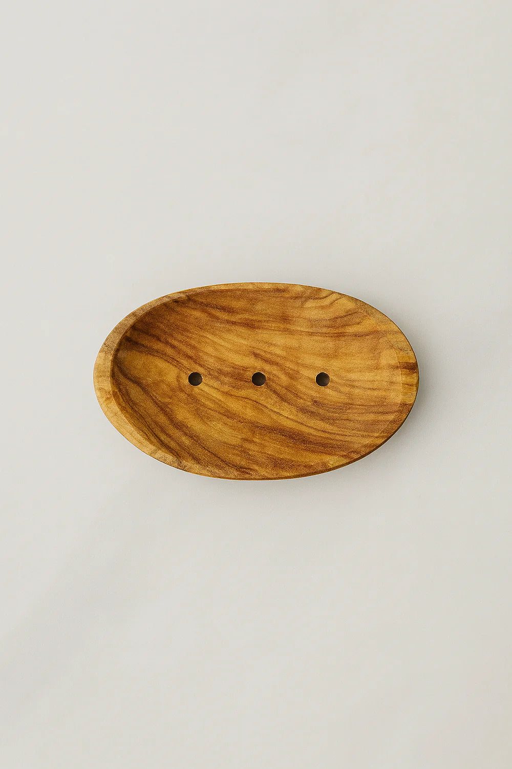 Greek Olive Wood Soap Dish