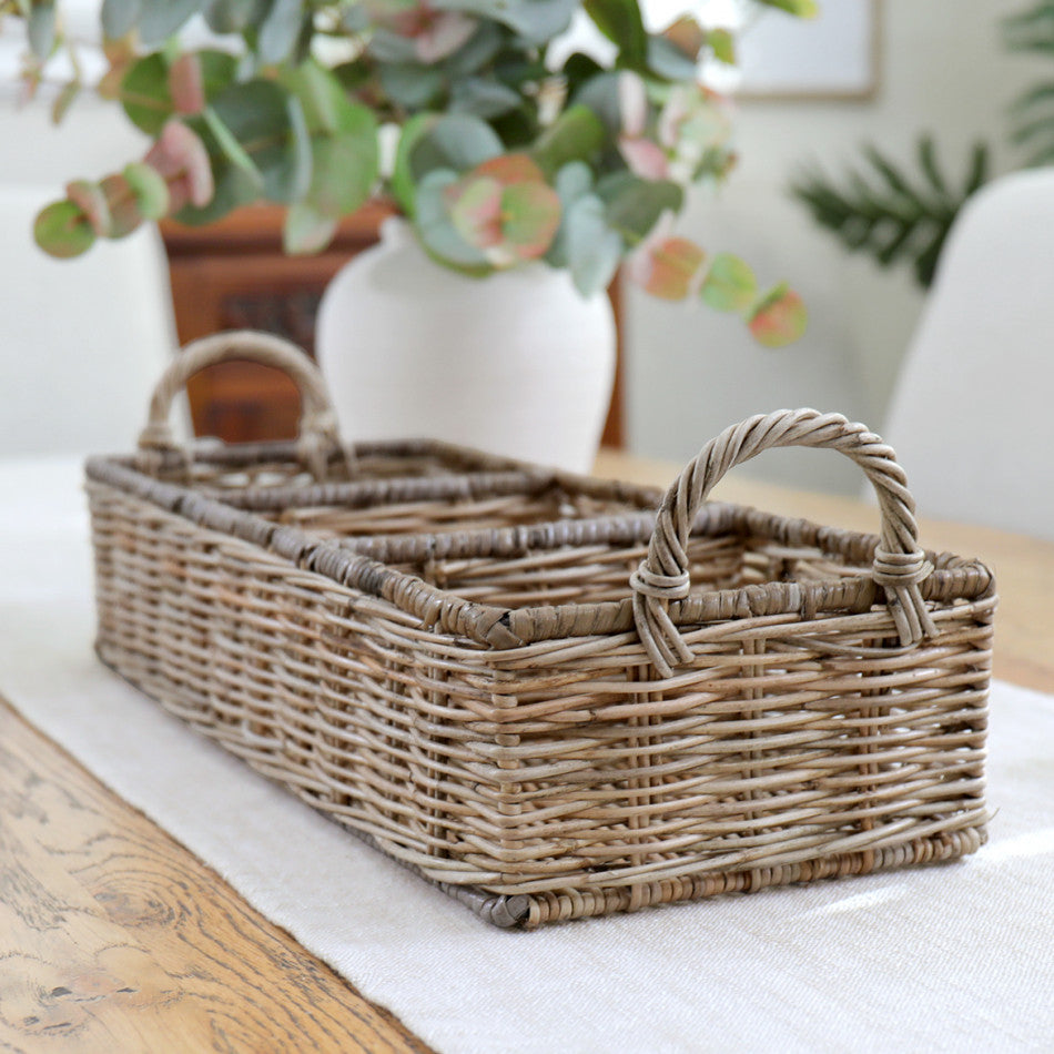 Storage Tray 3 Compartment Caddy