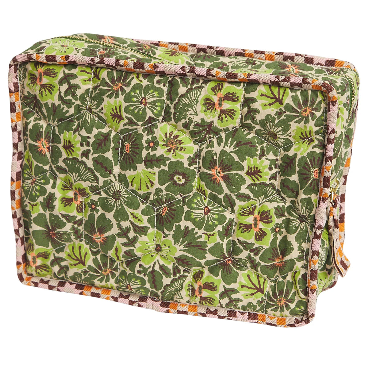 Magnolia Vanity Bag | Cactus Green