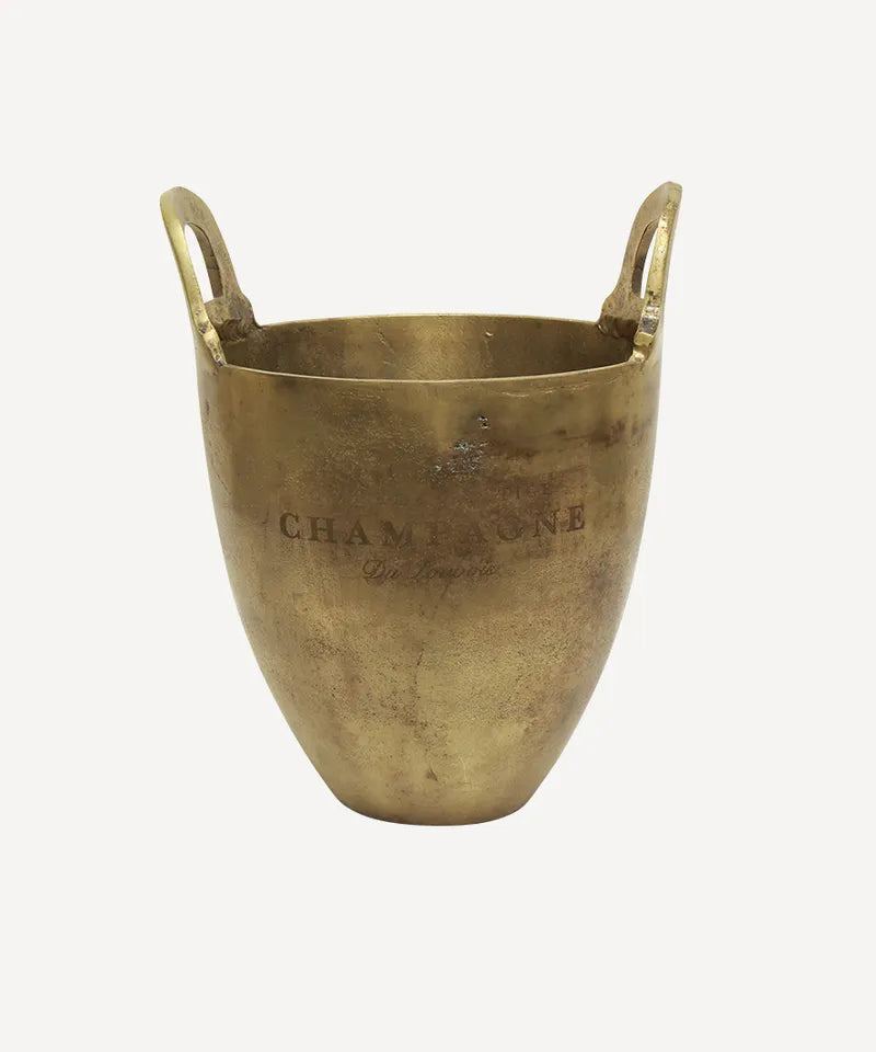 Wine Bucket Burnt Pewter