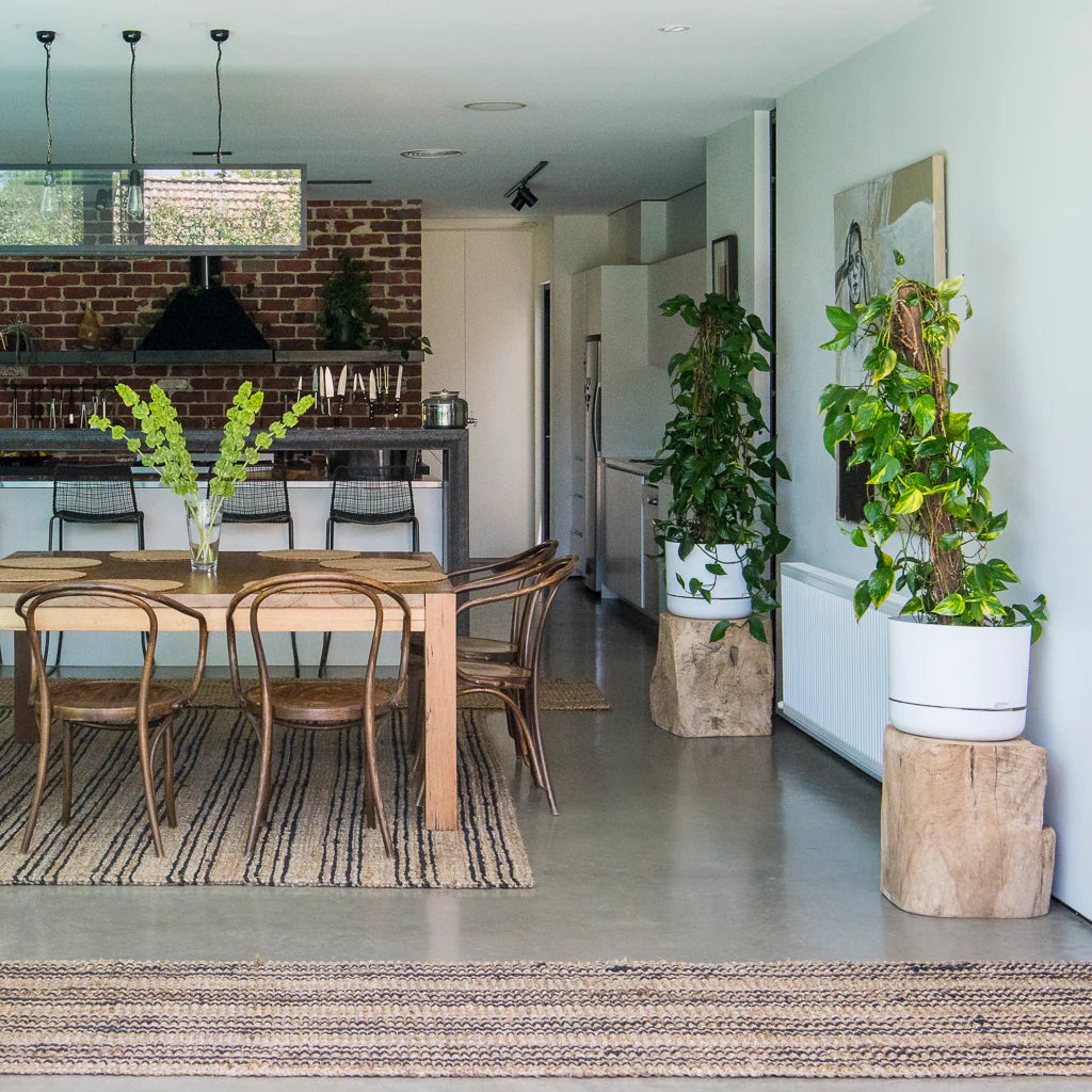Zebra Smith Stripe Jute Runner